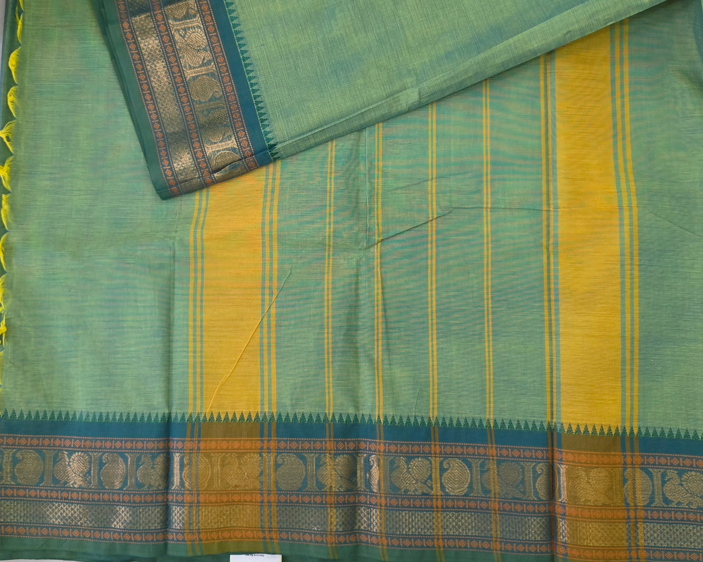 Handloom Kanchi Cotton Saree | DSAE002