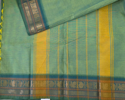 Handloom Kanchi Cotton Saree | DSAE002