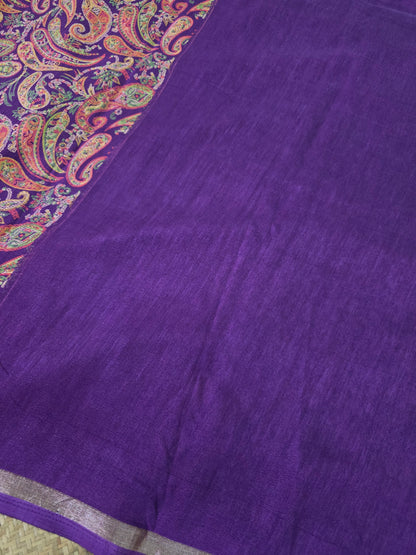 Printed Semi Dola Silk Sarees | DSM062