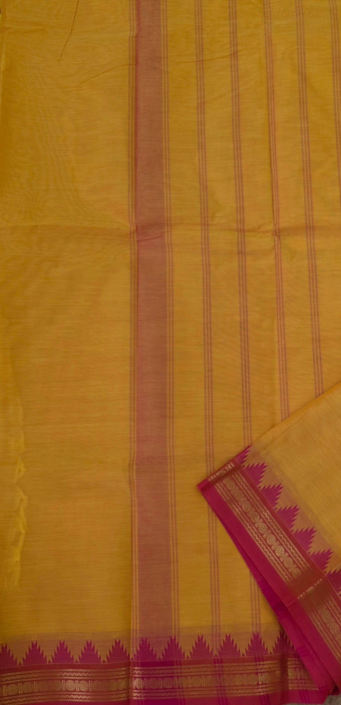 Handloom Kanchi Cotton Sarees  | DSAE007