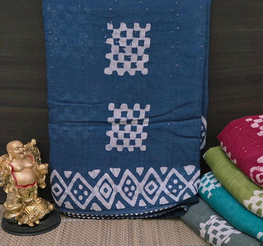 Baswada Cotton With Sequence Work| DSM051