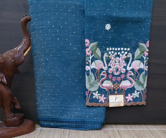 Designer Organza Silk Sarees | DSM080