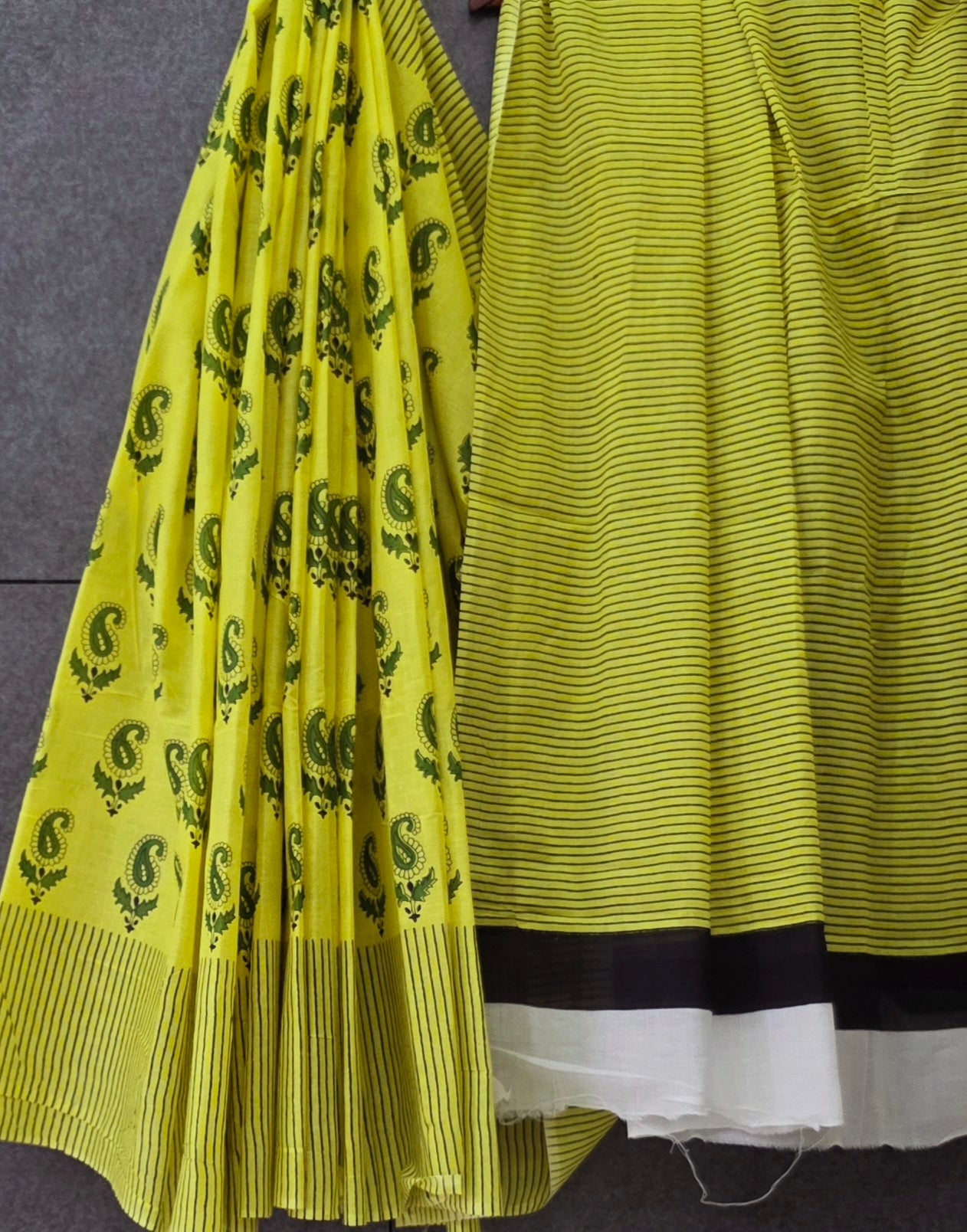 Handblock Print MulMul Cotton Sarees | DSAN001