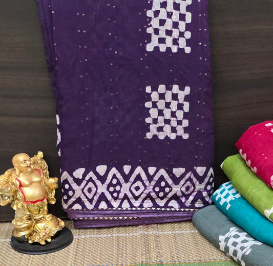 Baswada Cotton With Sequence Work| DSM051