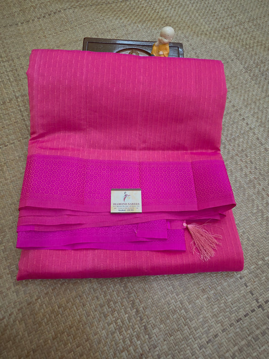 Semi Raw Silk Rain drop Design Sarees | DSAD020