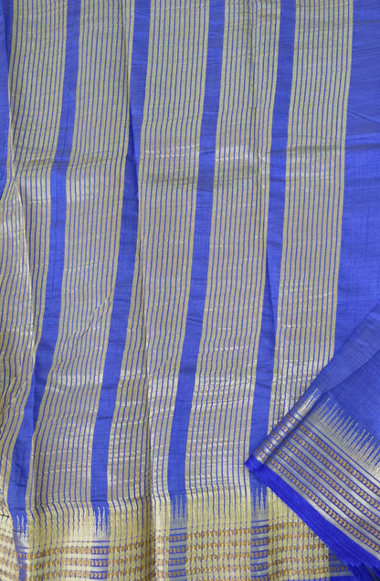 Semi Tussar Plain Sarees  | DSM106