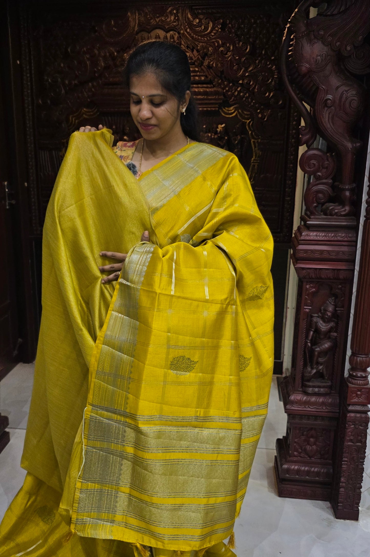 Semi Tussar 1725 Sarees| DSAD036