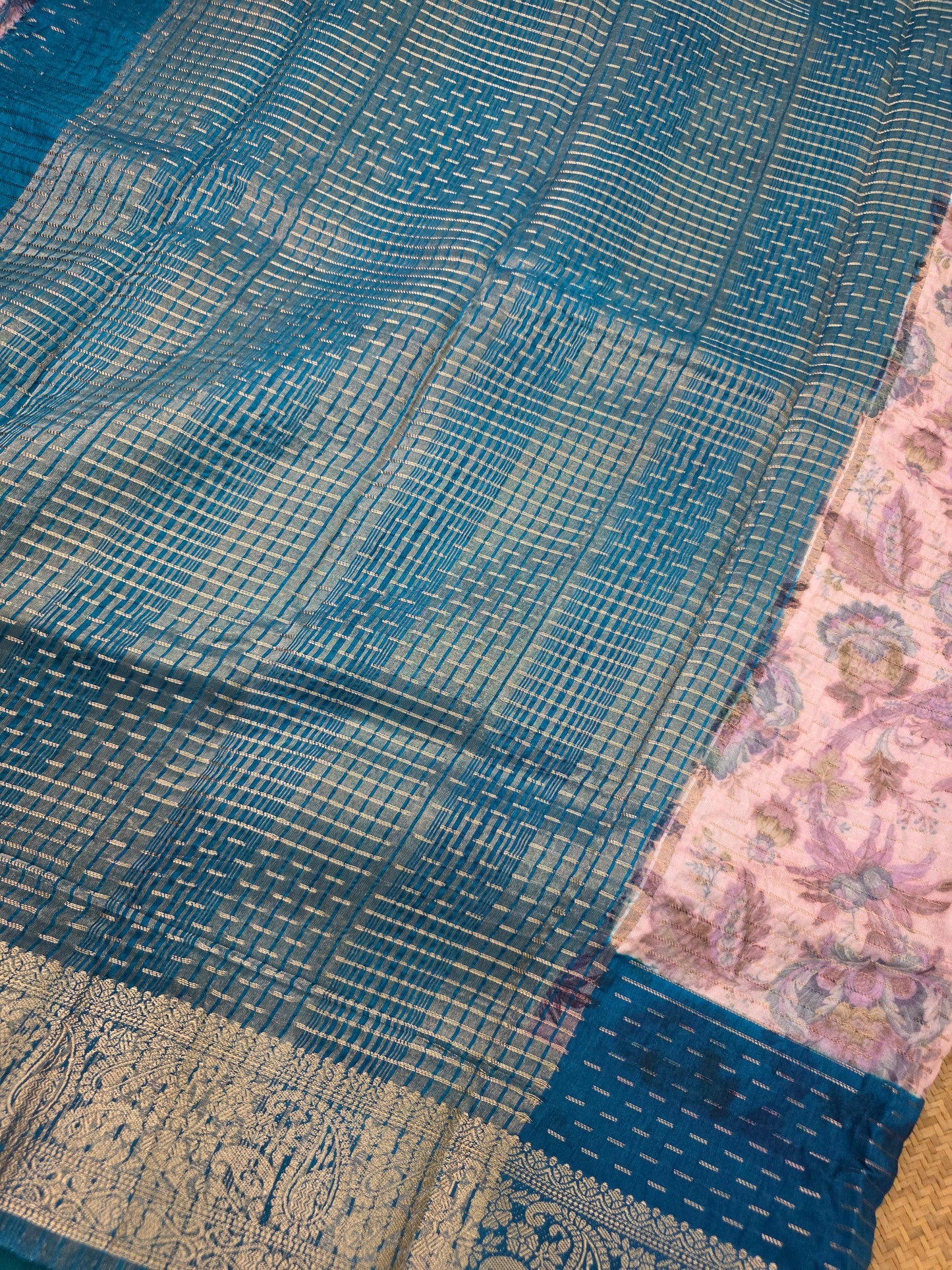 Warm Silk Floral Sarees | DSM093