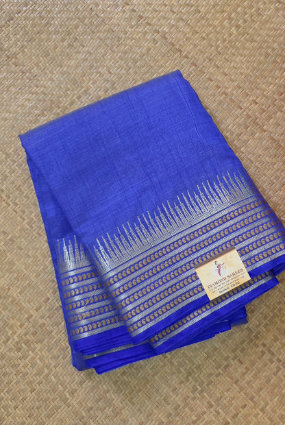 Semi Tussar Plain Sarees  | DSM106