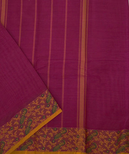 Handloom Kanchi Cotton Saree | DSAE006