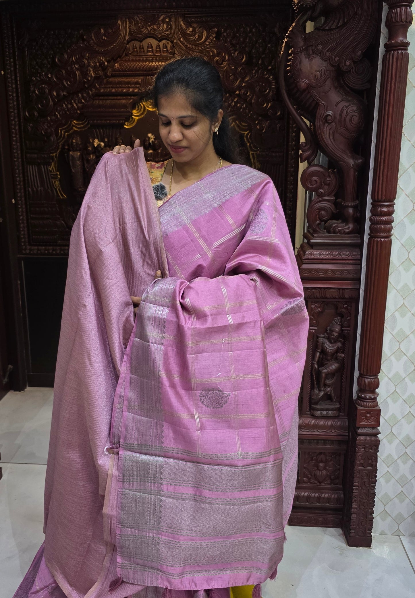 Semi Tussar 1725 Sarees| DSAD036