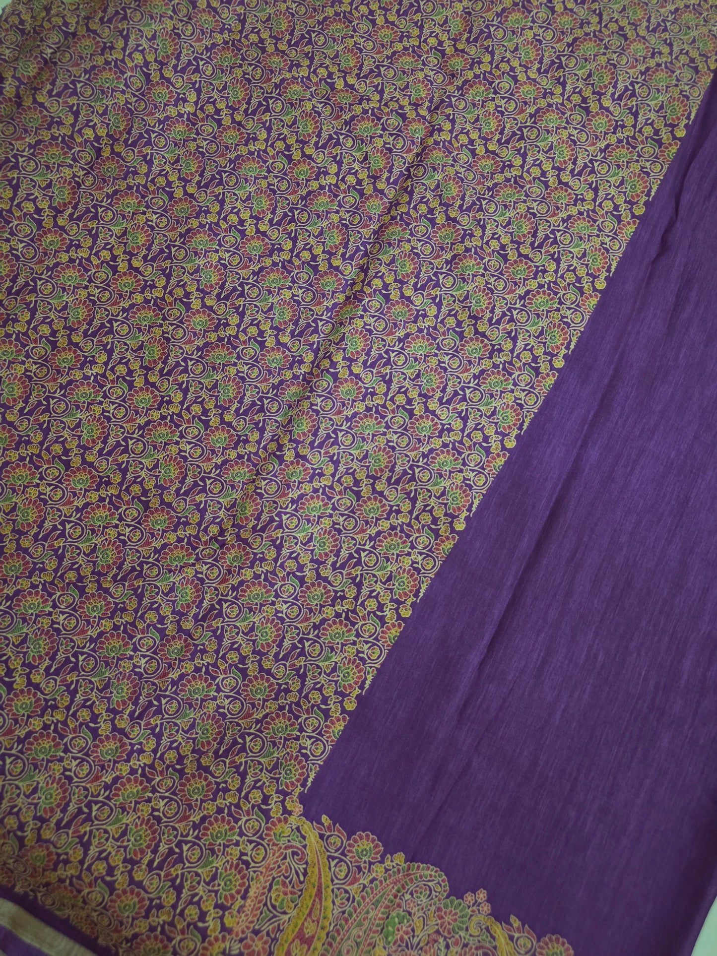 Printed Semi Dola Silk Sarees | DSM062