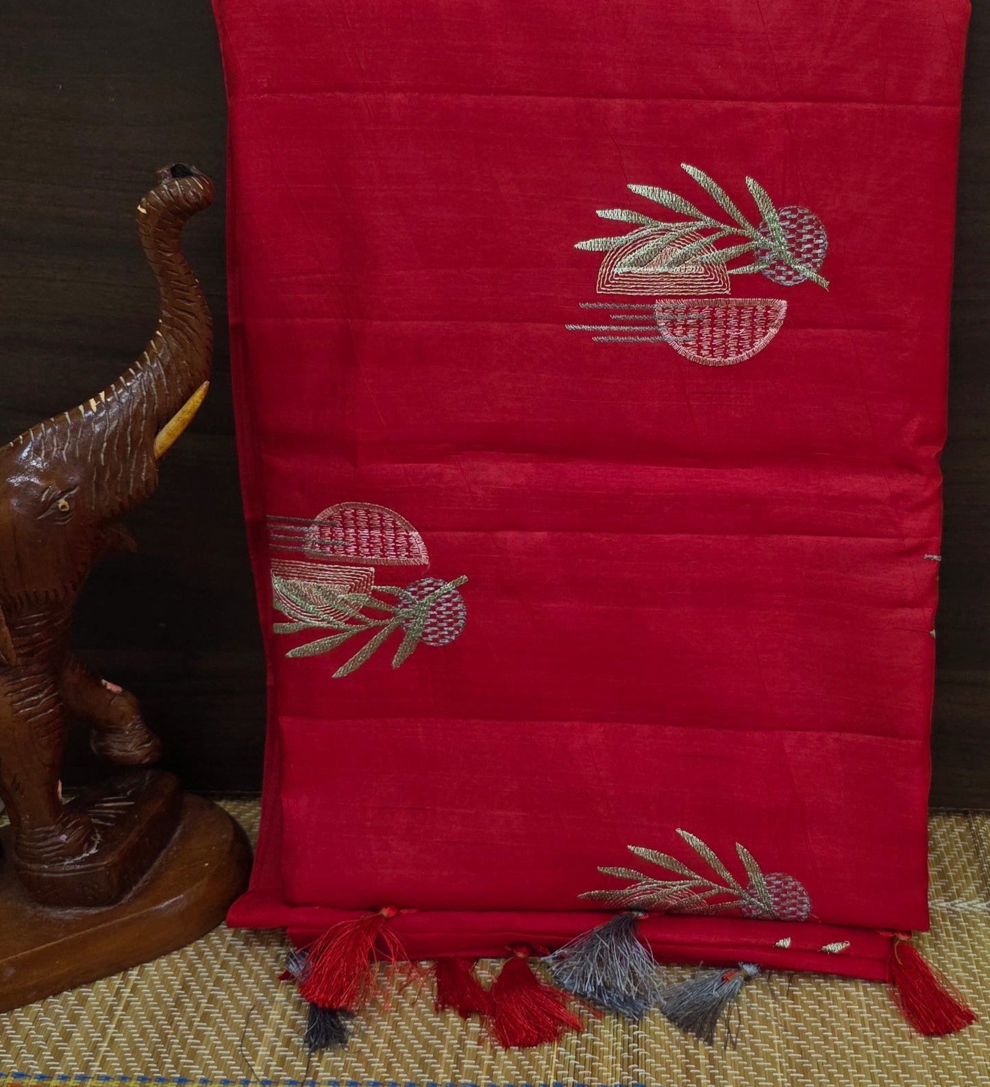 Butter Raw Silk Sarees 2045 | DSAD003