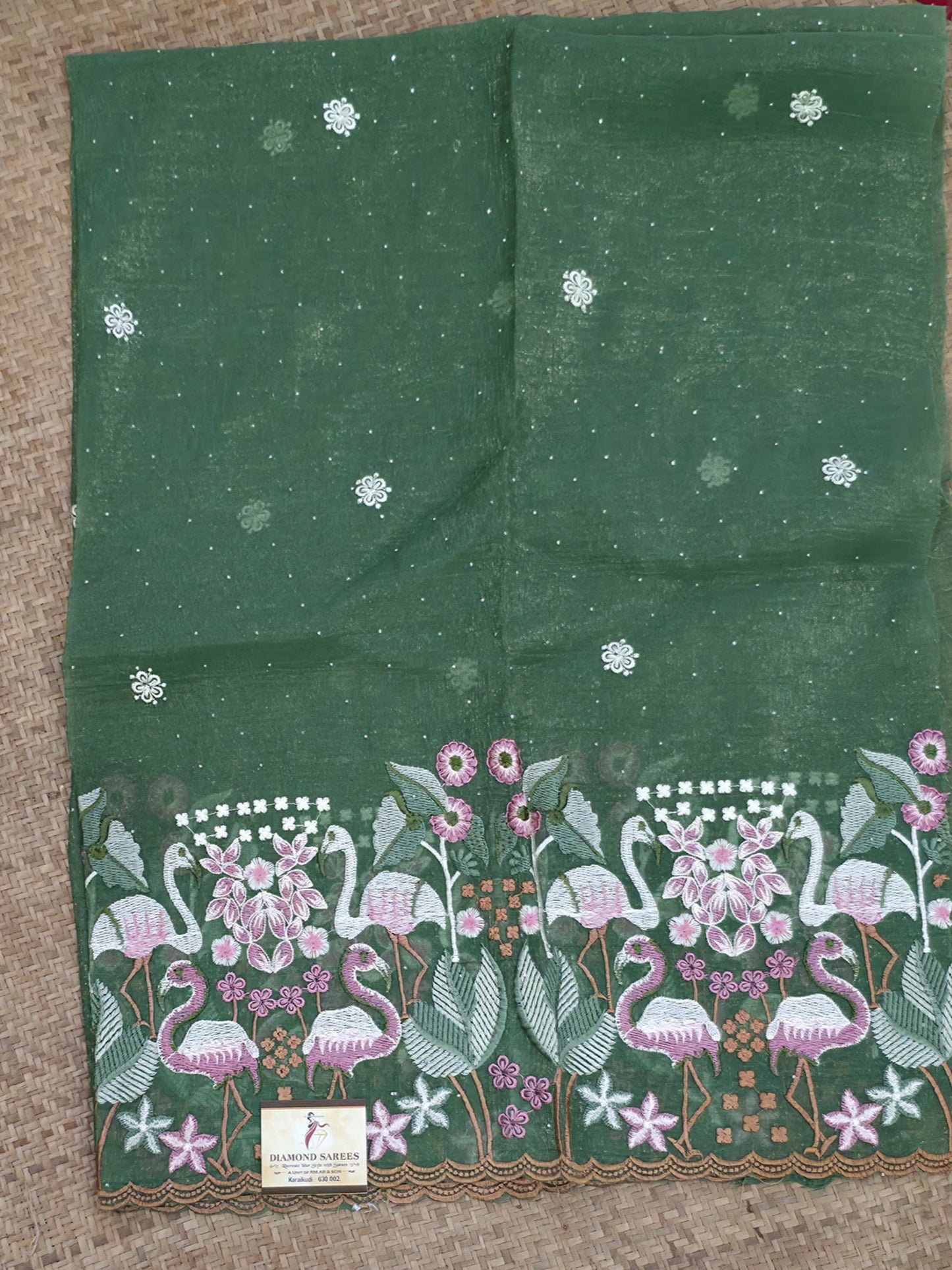 Designer Organza Silk Sarees | DSM080