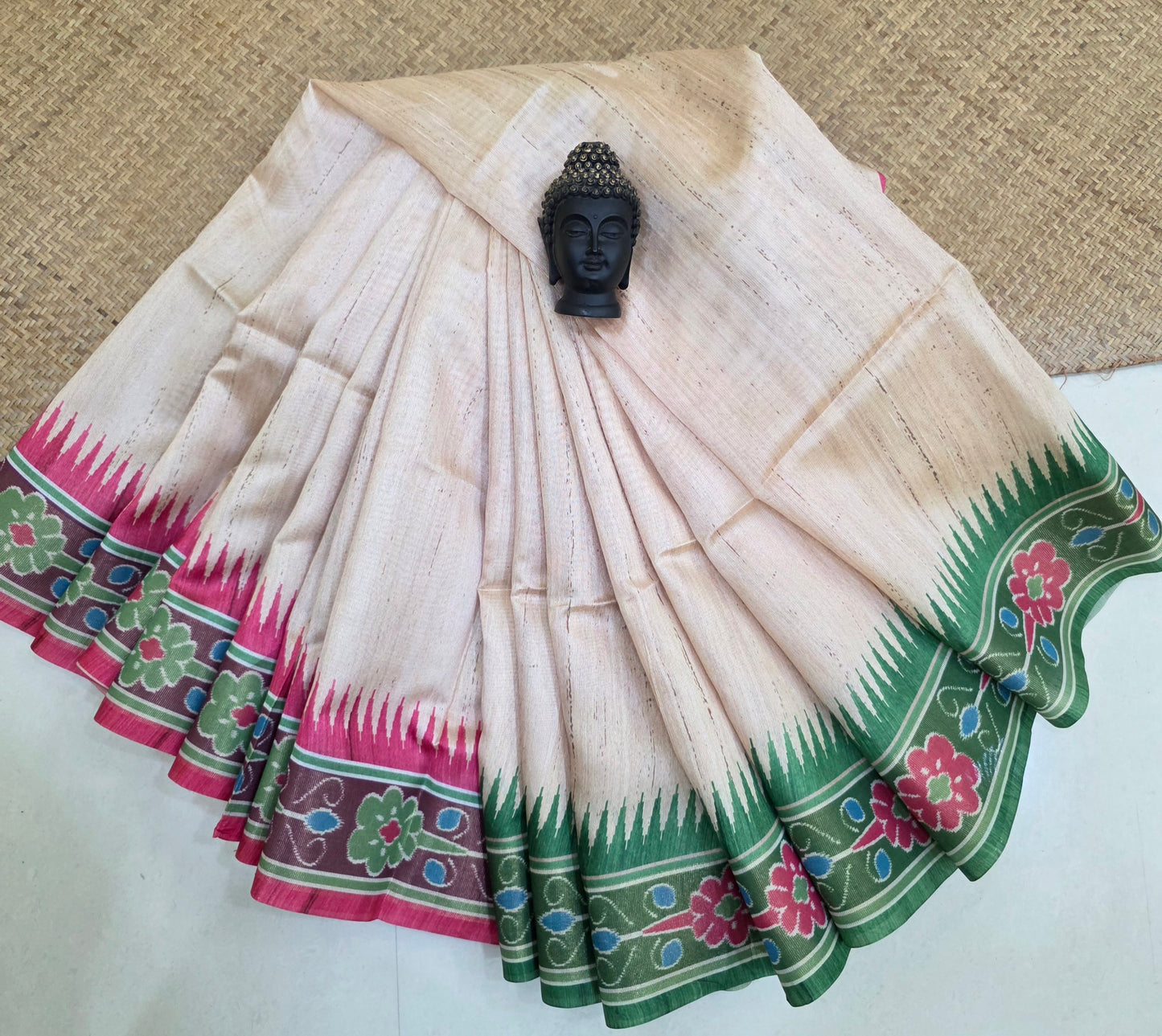 Semi Tussar Sarees | DSAA004