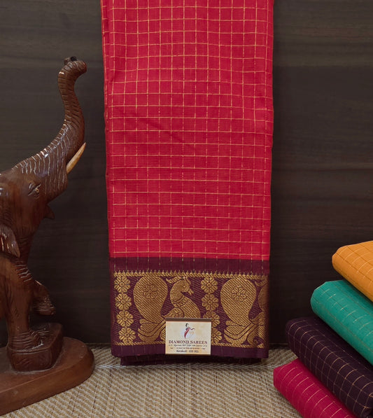 Chettinad × Sungudi Cotton Sarees  | DSAJ003