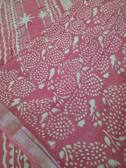 Pure Linen Cotton Sarees| DSAL002