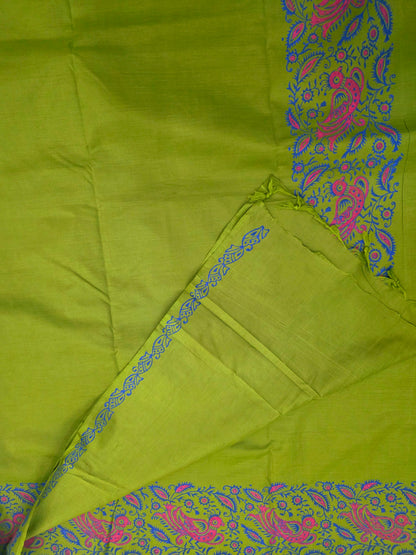South Mix Cotton Sarees With extra Printed Blouse | DSAH002