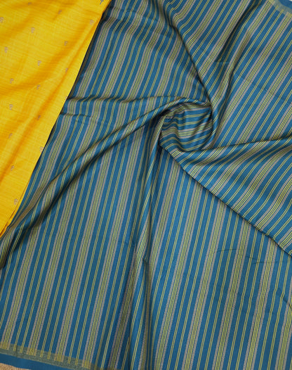 Art Tussar Silk Sarees With Temple Border | DSM120