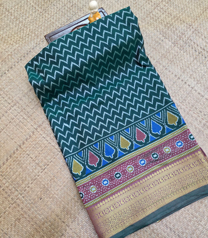 Semi Patola Silk Sarees | DSM057