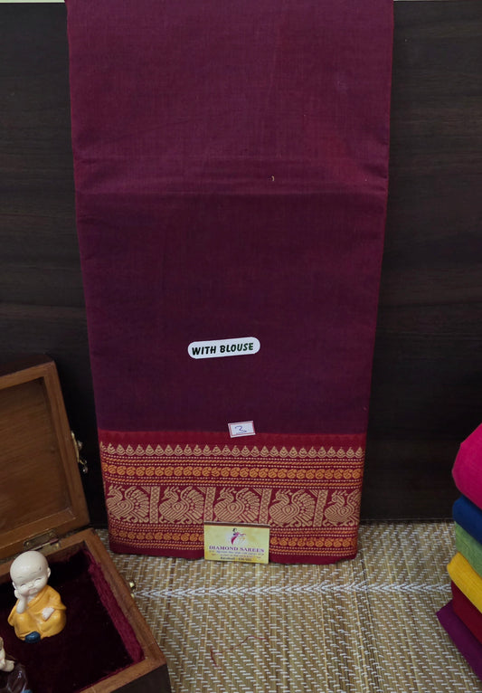 Handloom Kanchi Cotton  | DSAE006