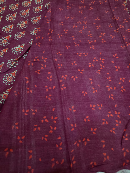 Pure Linen Cotton Sarees| DSAL002