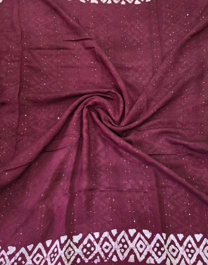 Baswada Cotton Sarees With Sequence Work| DSM051
