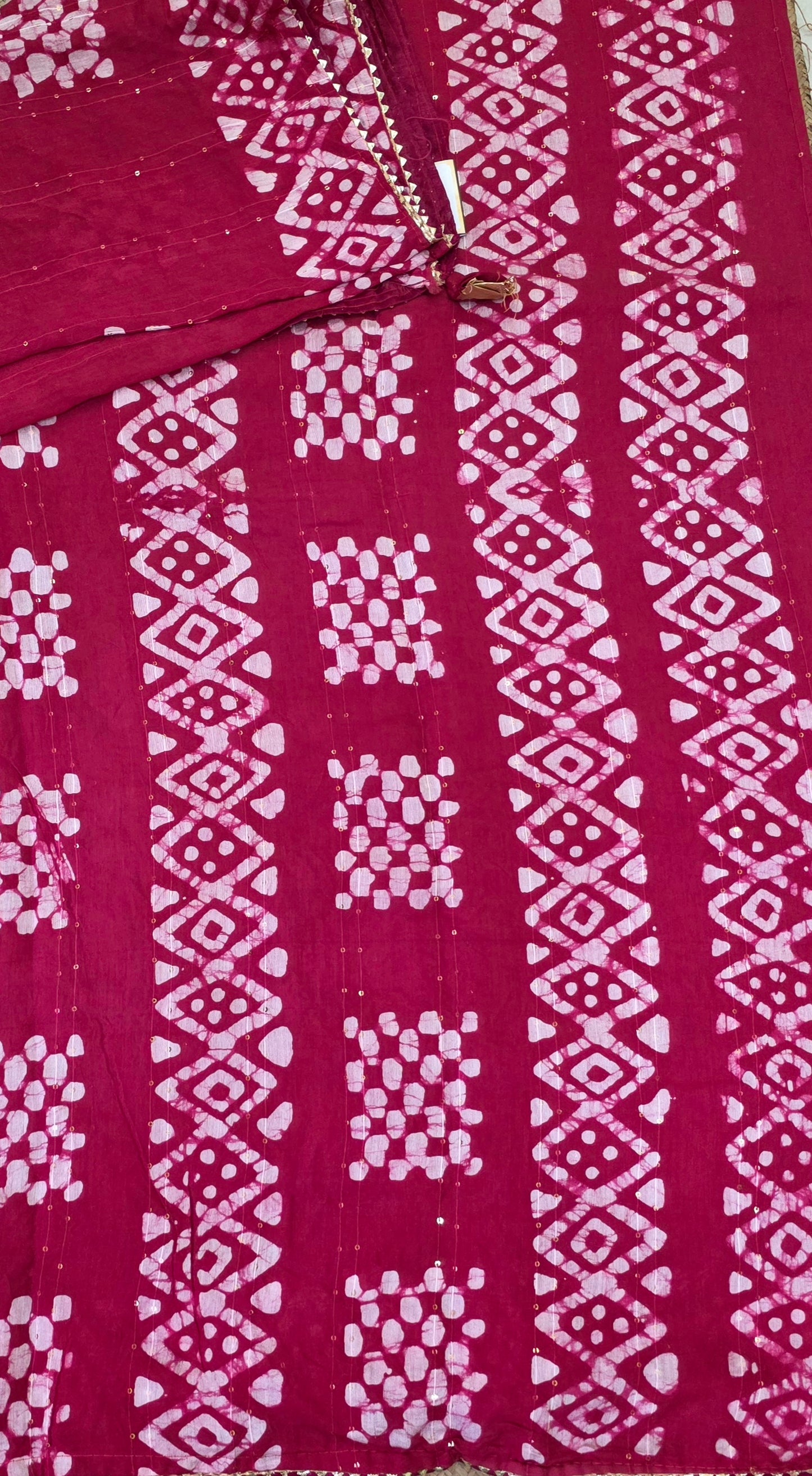 Baswada Cotton Sarees With Sequence Work| DSM051