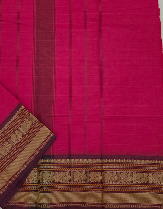 Handloom Kanchi Cotton Saree | DSAF004