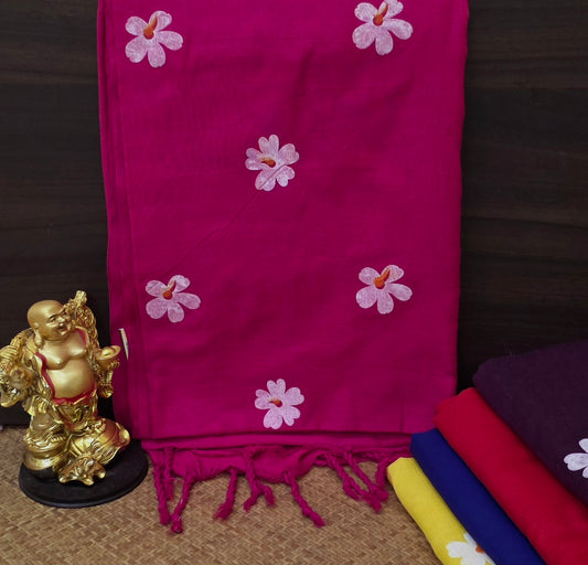 Khadi Cotton Lilly Sarees | DSM050
