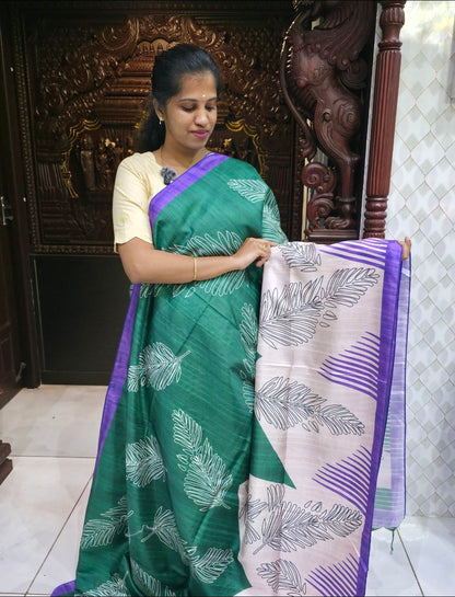 Art Tussar Silk Sarees | DSAD043