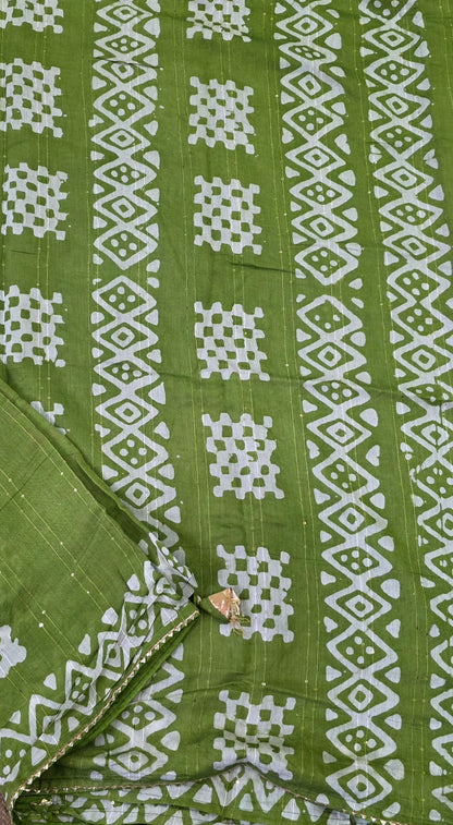 Baswada Cotton Sarees With Sequence Work| DSM051