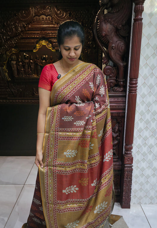 Fancy Maheshwari Cotton Sarees | DSAD005