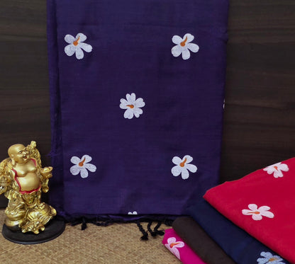 Khadi Cotton Lilly Sarees | DSM050