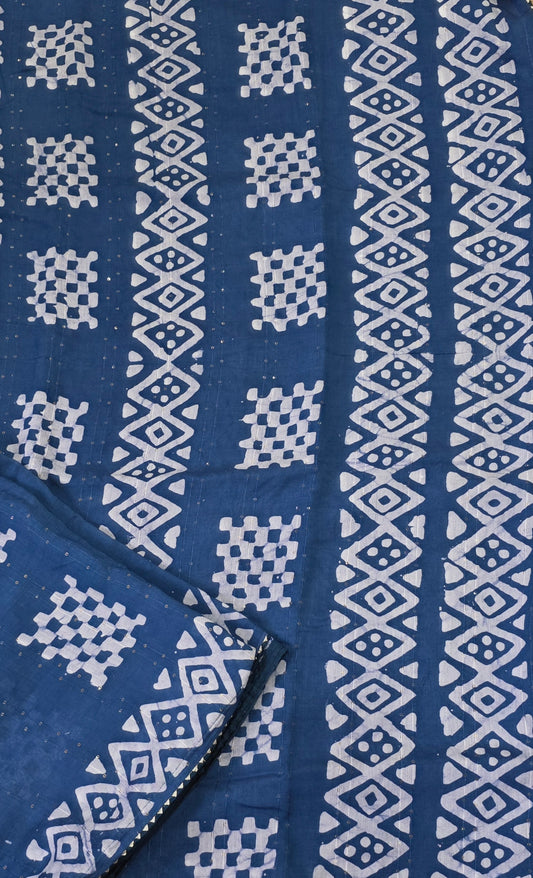 Baswada Cotton With Sequence Work| DSM051