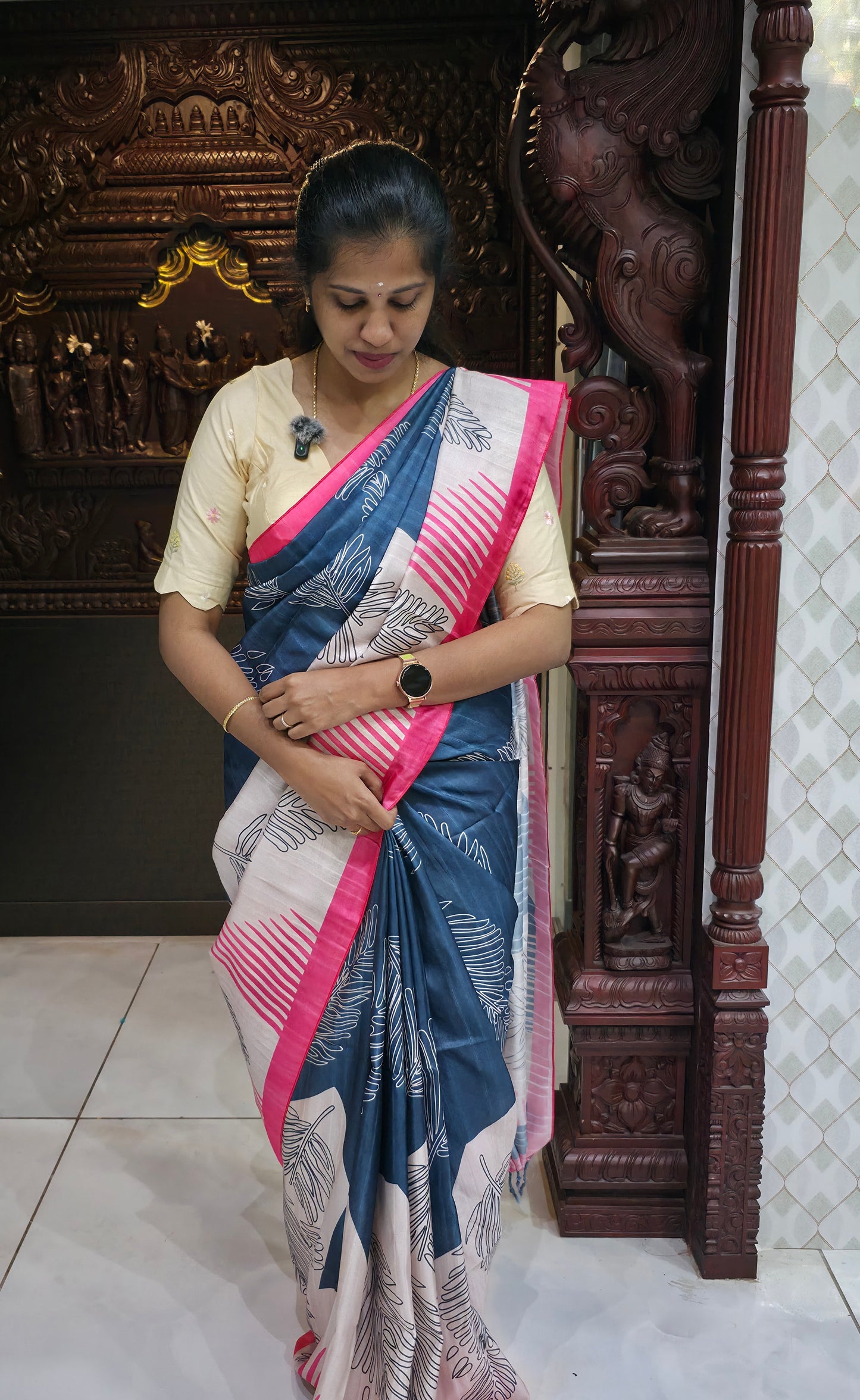 Art Tussar Silk Sarees | DSAD043