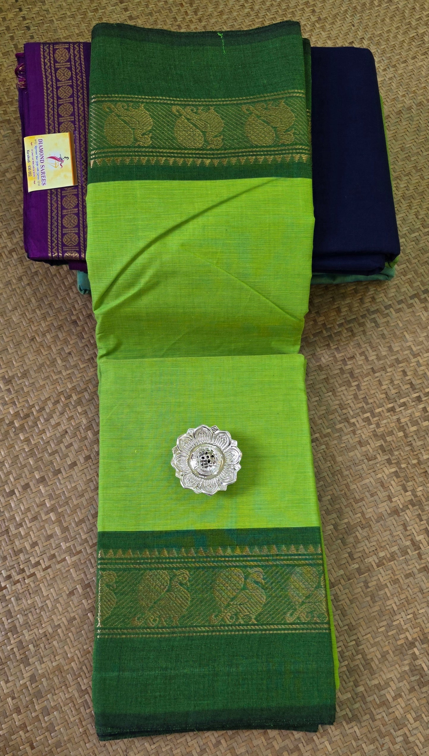 Handloom Chettinad Cotton Saree | DSAH001