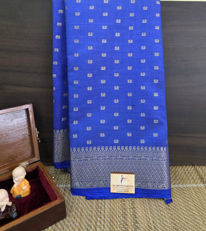 Semi Tussar Saree With Butta | DSM107