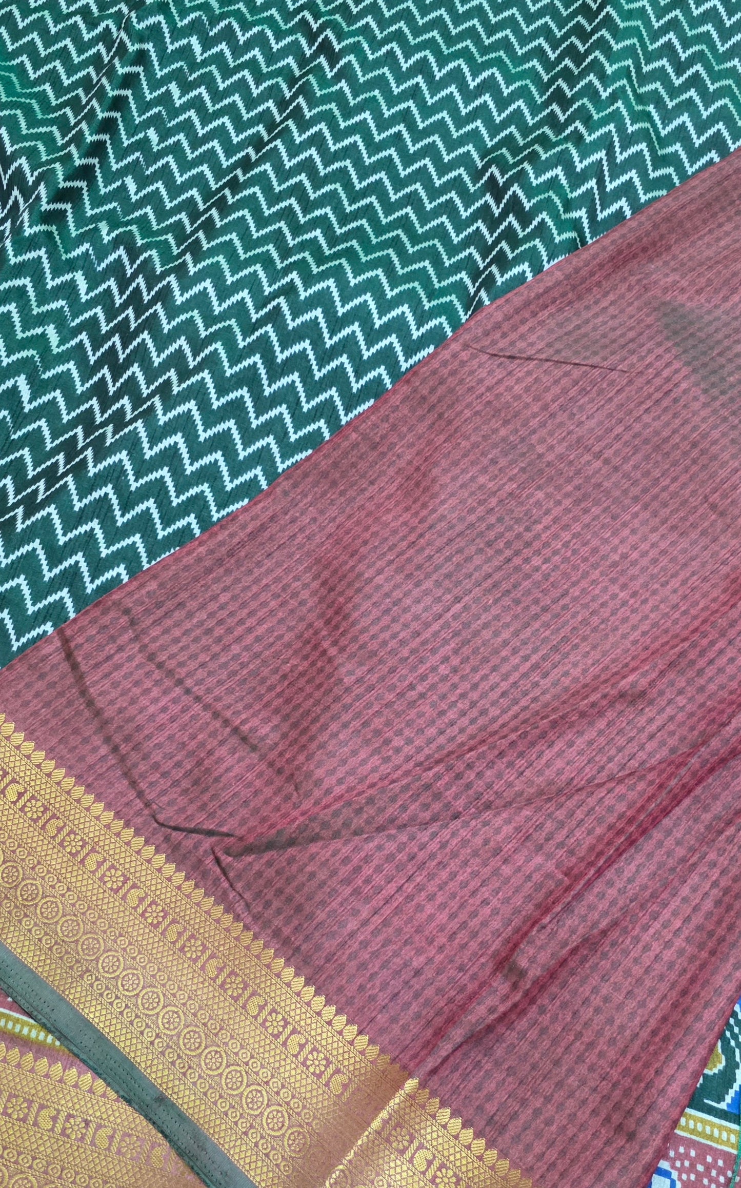 Semi Patola Silk Sarees | DSM057