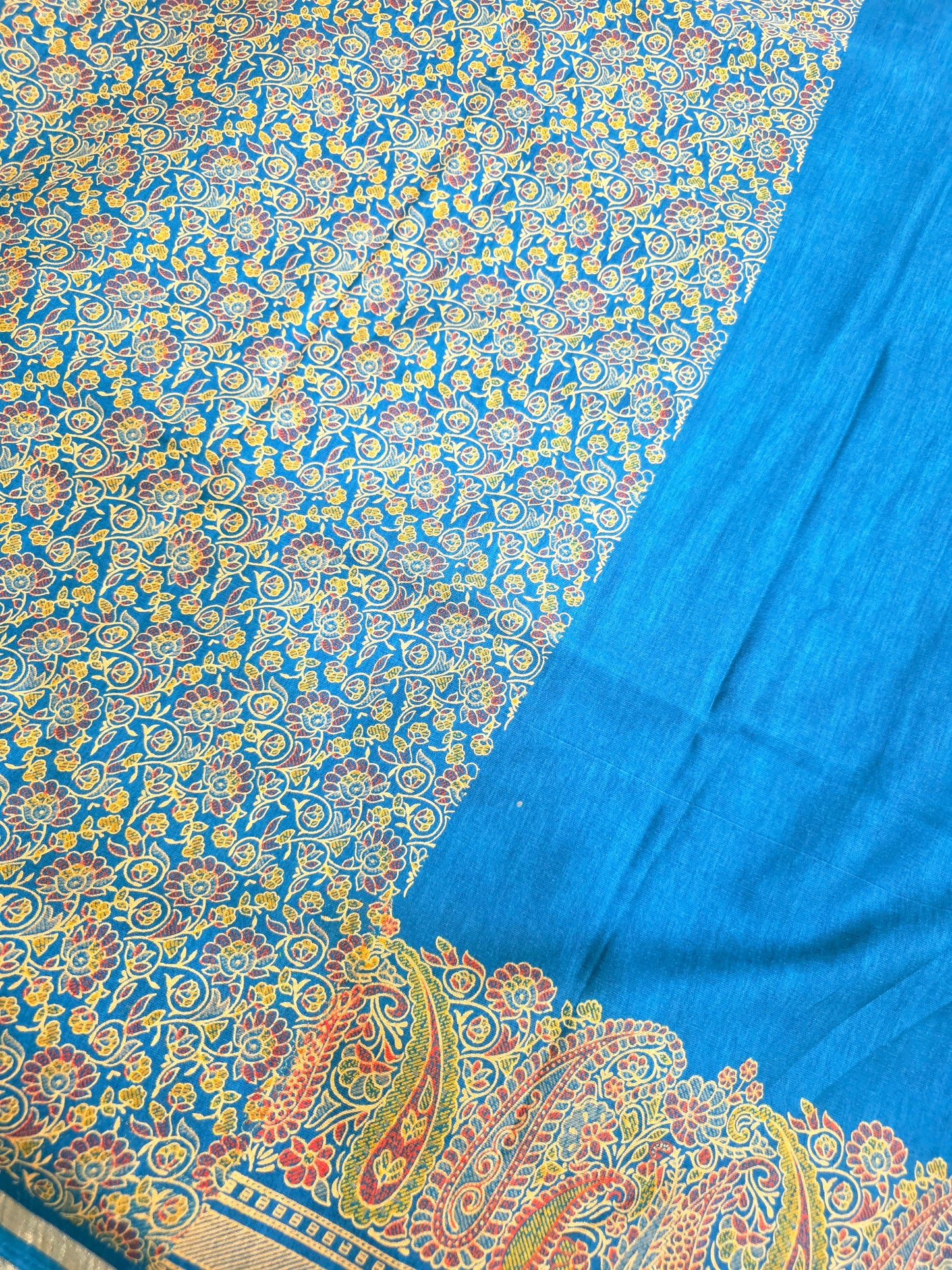 Printed Semi Dola Silk Sarees | DSM062