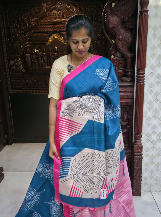 Art Tussar Silk Sarees | DSAD043