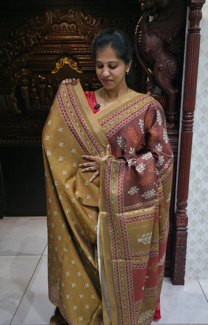 Fancy Maheshwari Cotton Sarees | DSAD005
