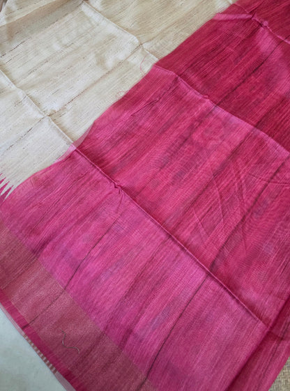 Semi Tussar Sarees | DSAA004