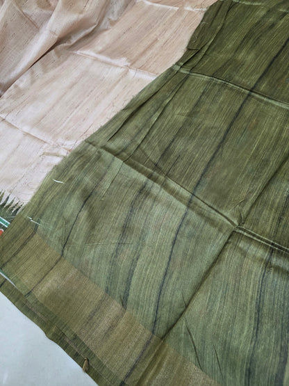 Semi Tussar Sarees | DSAA004