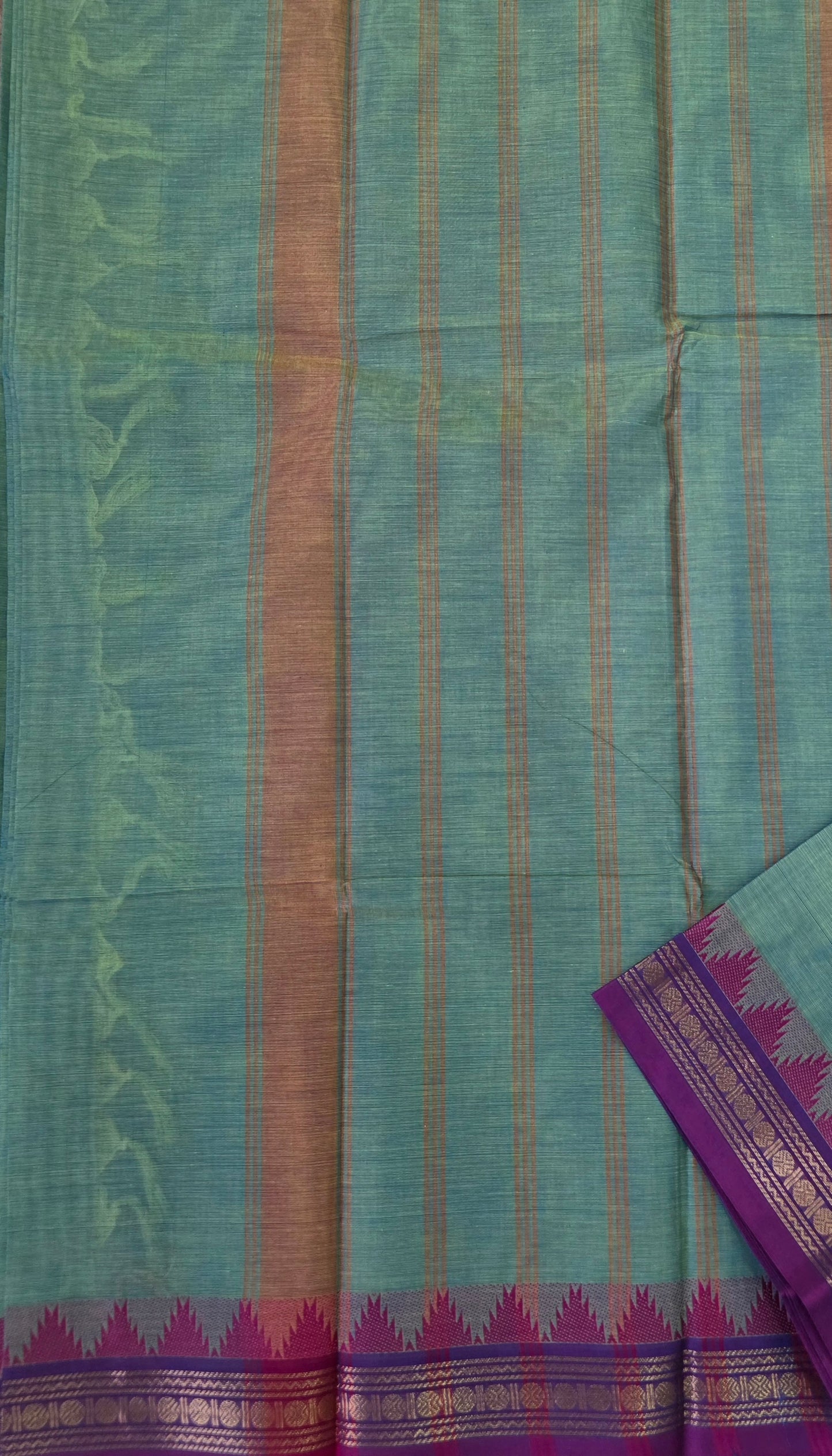 Handloom Kanchi Cotton Sarees  | DSAE007