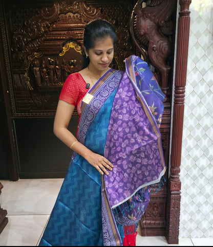 Fancy Maheshwari Cotton Sarees | DSAD005