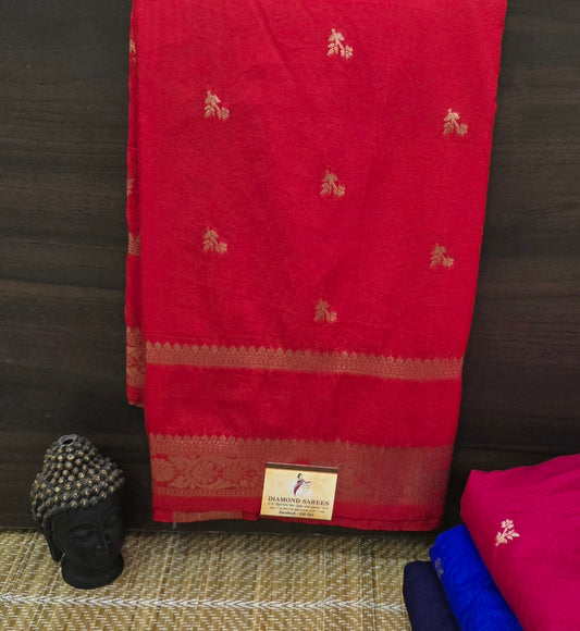 Self Border Georgette | DSM118