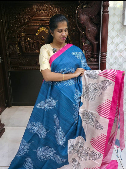 Art Tussar Silk Sarees | DSAD043