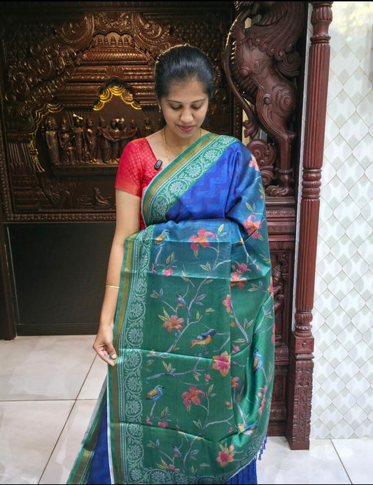 Fancy Maheshwari Cotton Sarees | DSAD005