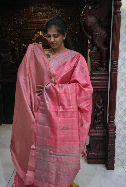 Semi Tussar 1725 Sarees| DSAD036